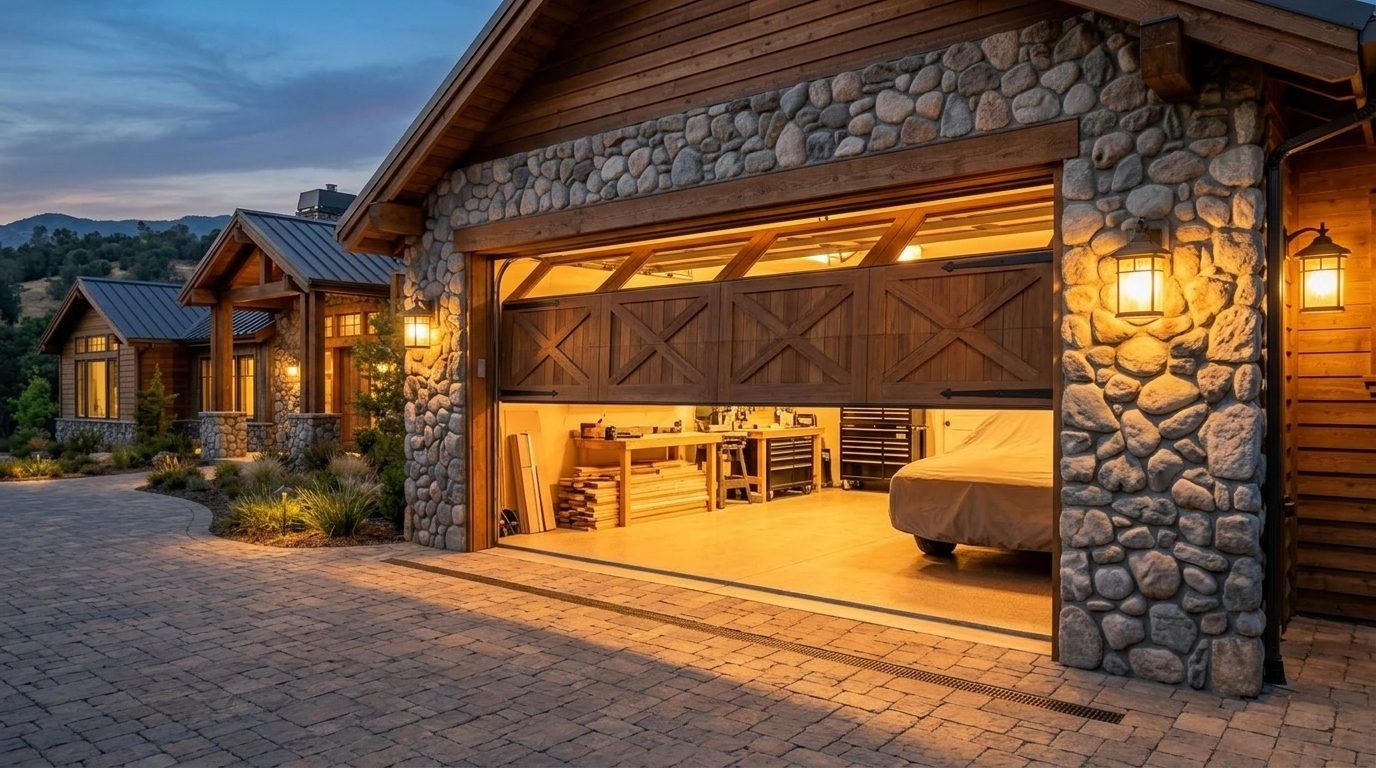 Sebastian Garage Door Expert Overhead Garage Door Gliding Open in Duncanville, TX